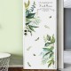 Botanik Modern Yaprak Kapı Ev Dekor Duvar Sticker Çıkartma Seti