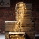 10 Metre Pilli Peri Bakır Tel Led Işık Dizeleri Ev Dekoratif Aydınlatma Organizasyon Süsleme