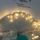 3 metre Led Işıklı Kar Taneleri Animasyonlu Pilli Lamba Aydınlatma Ev Dekorasyonu Organizasyon Süsleme