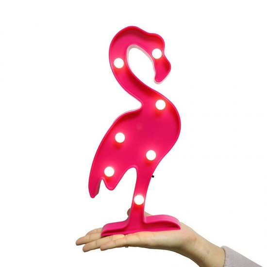 Flamingo Led Işıklı Masa Duvar Gece Lambası