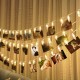 1,5 metre Pilli Led Işıklı Fotoğraf Mandalları Animasyonlu Çocuk Bebek Odası Aydınlatma Organizasyon Süsleme