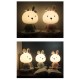 Özel Tasarım Kaykaylı Tavşan Gece Masa Lambası 3 Farklı Led Işıklı 