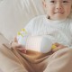 Sevimli Tırtıl Şarjlı Gece Masa Lambası Beyaz Çocuk Bebek Odası Led Işıklı Hediyelik
