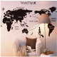 Travel Dünya Haritası Ev Dekor Duvar Sticker Çıkartma Seti